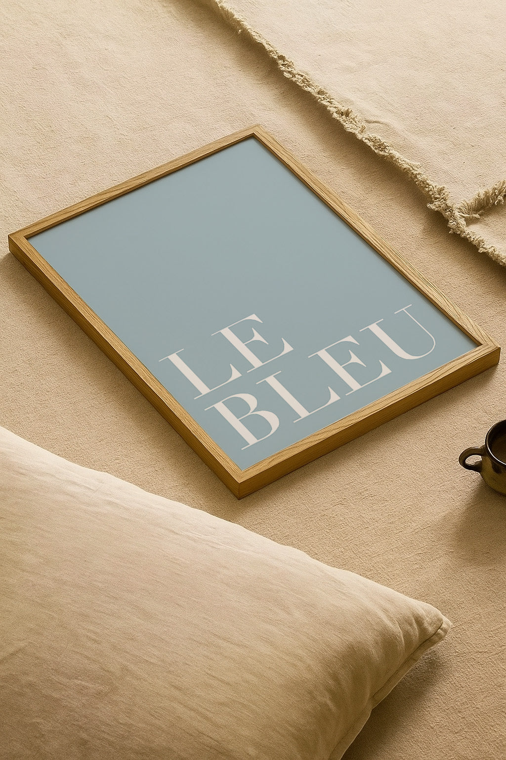 Le Bleu Poster