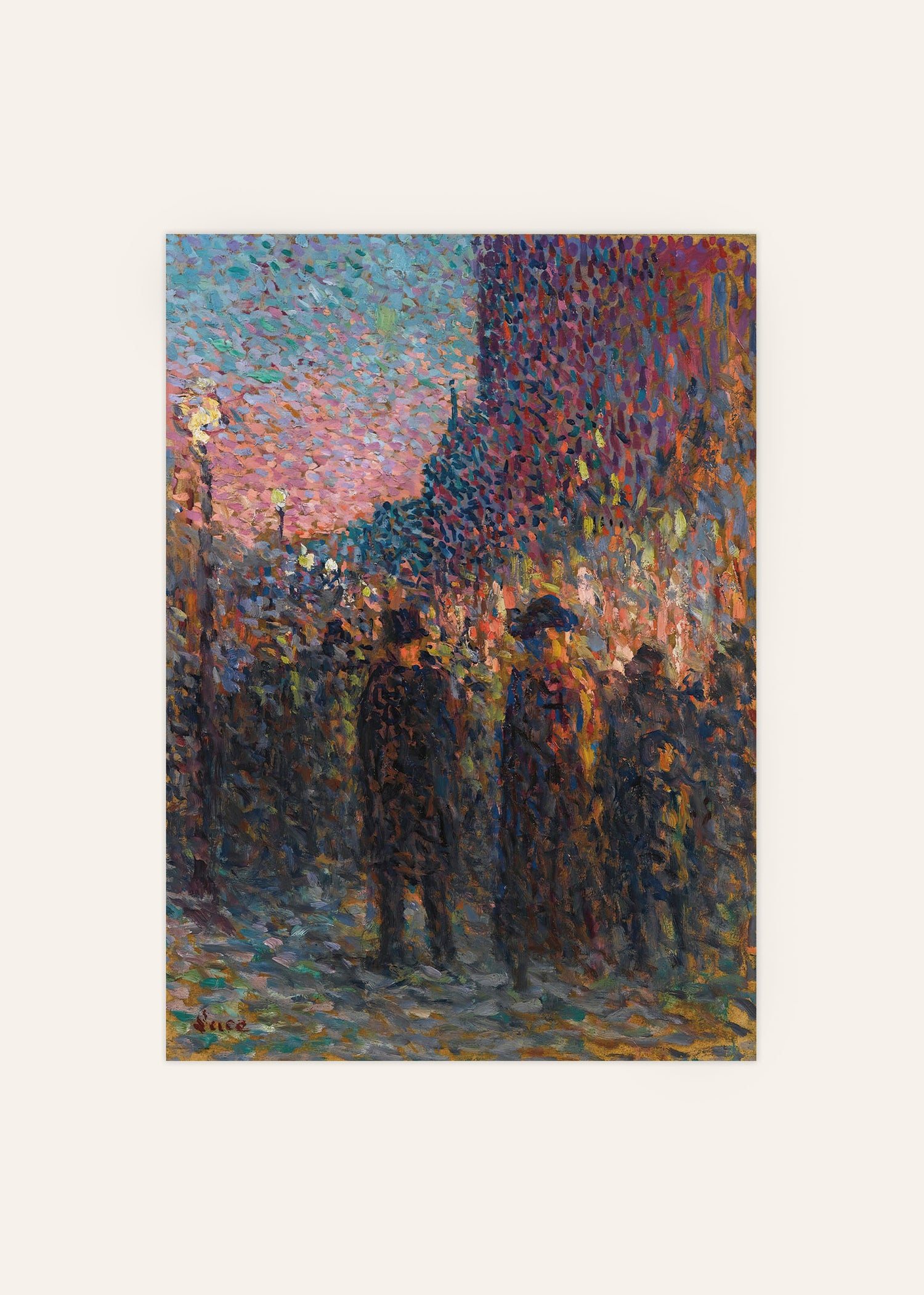 Parisian Boulevard Poster Image