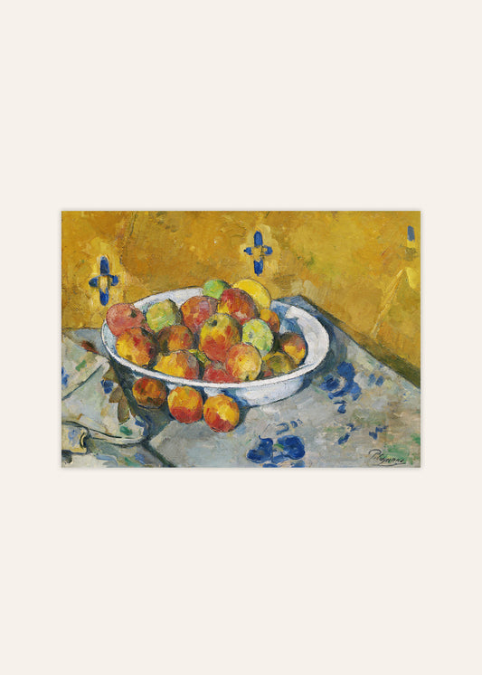 Paul Cézanne - The Plate of Apples Poster