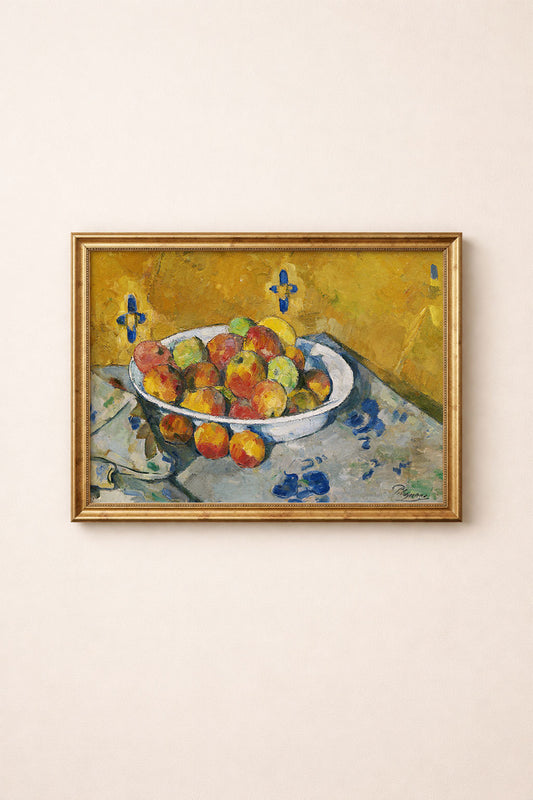 Paul Cézanne - The Plate of Apples Poster