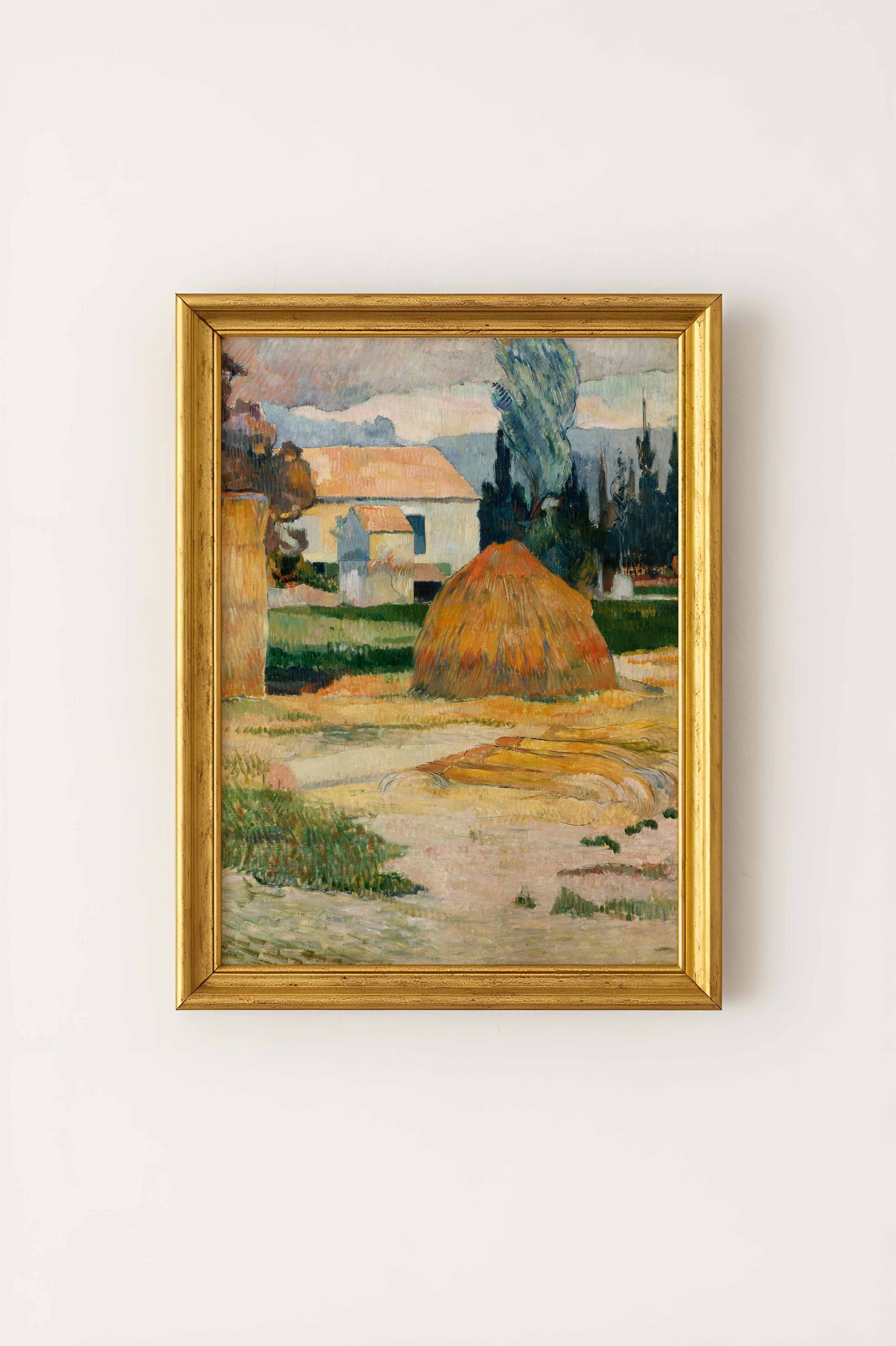 Paul Gauguin Landscape near Arles Poster