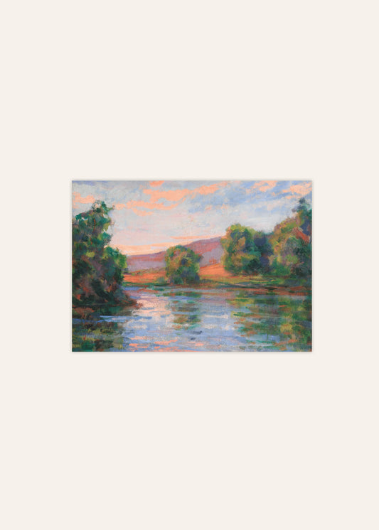 Paysage De La Creuse Poster Armand Guillaumin