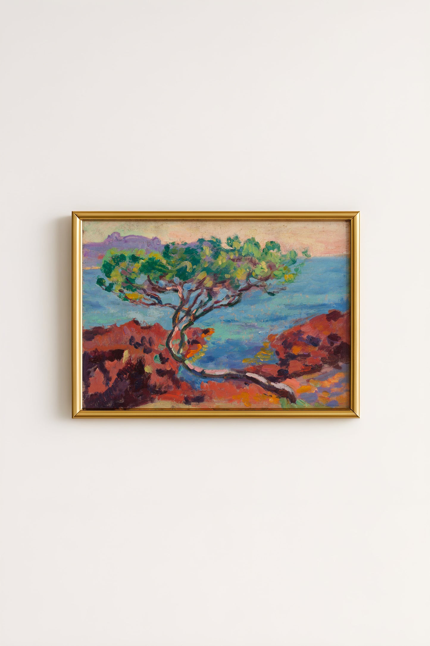 Paysage Maritime Poster