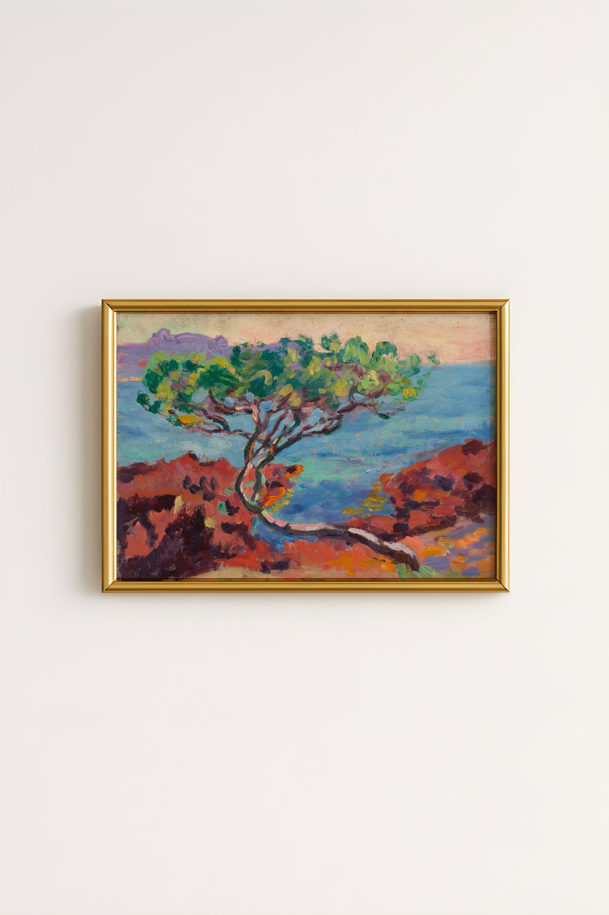 Paysage Maritime Poster