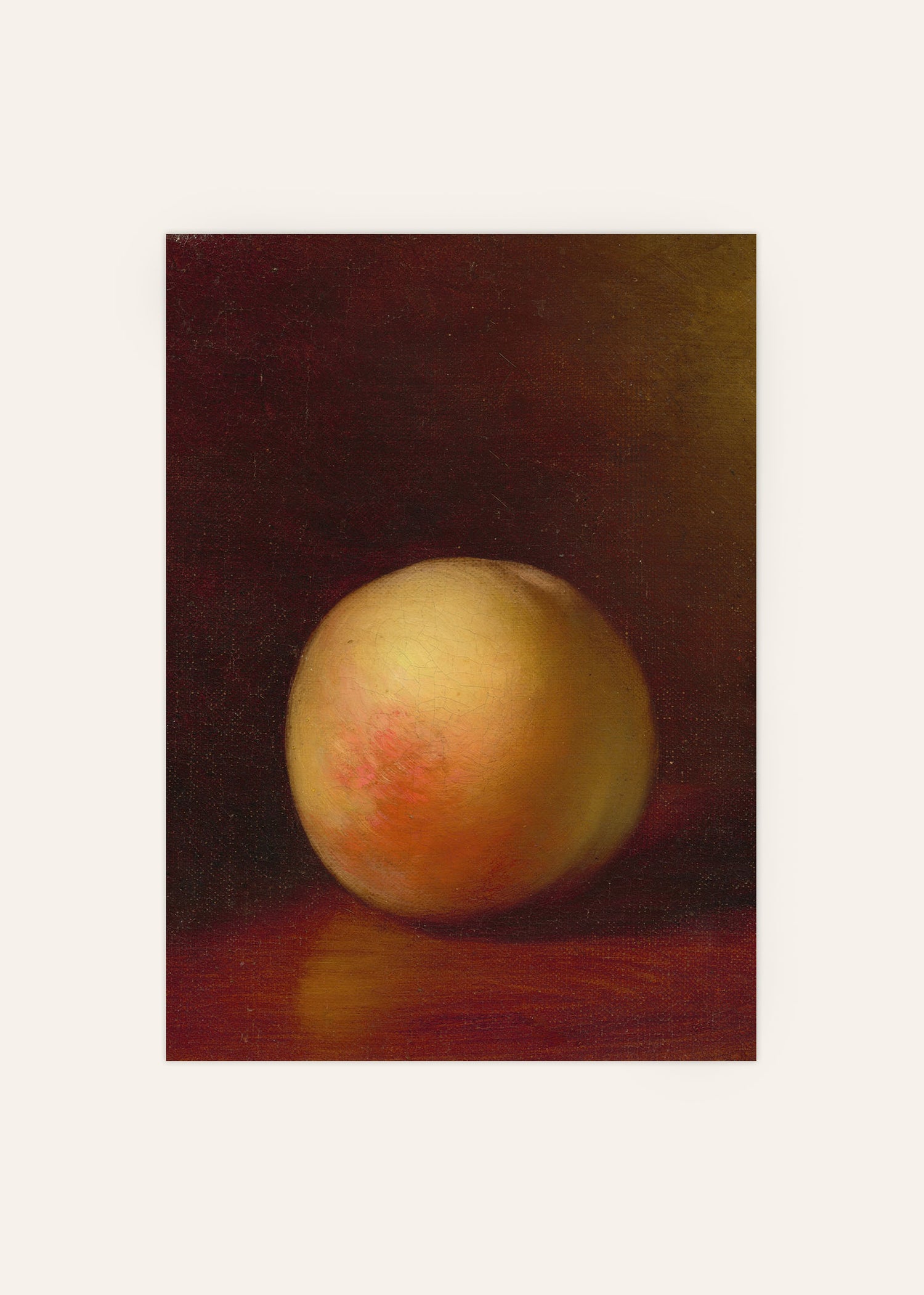 Peach Still Life Poster Image