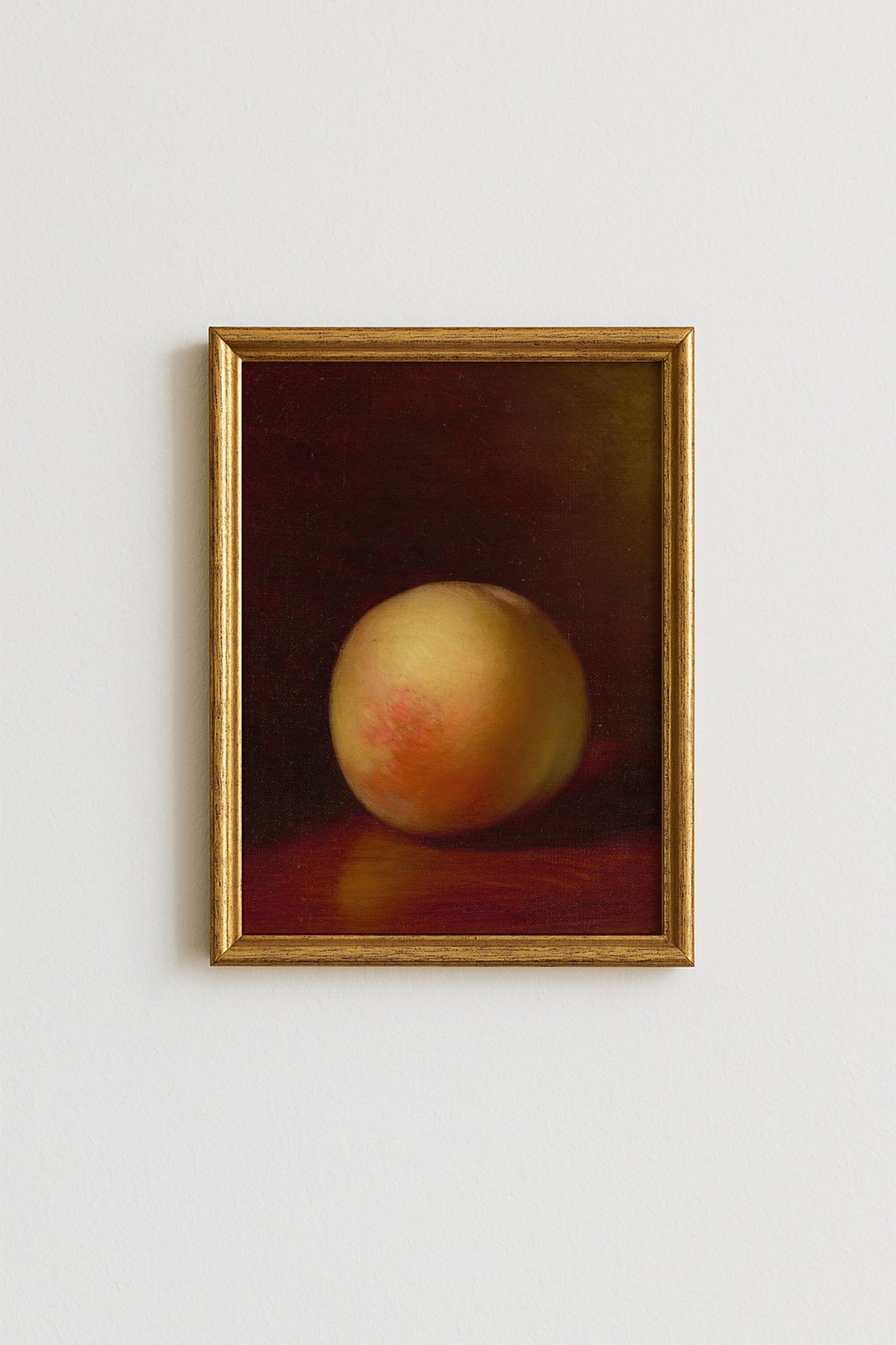 Peach Still Life Poster