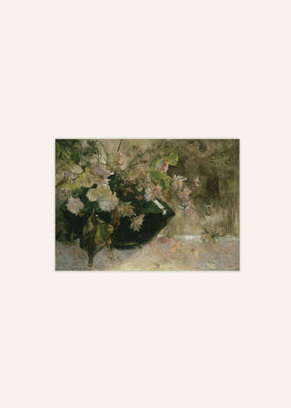 Peony Flower Poster