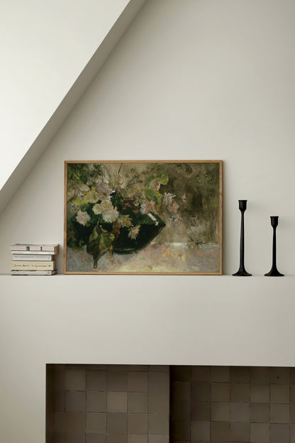 Peony Flower Poster