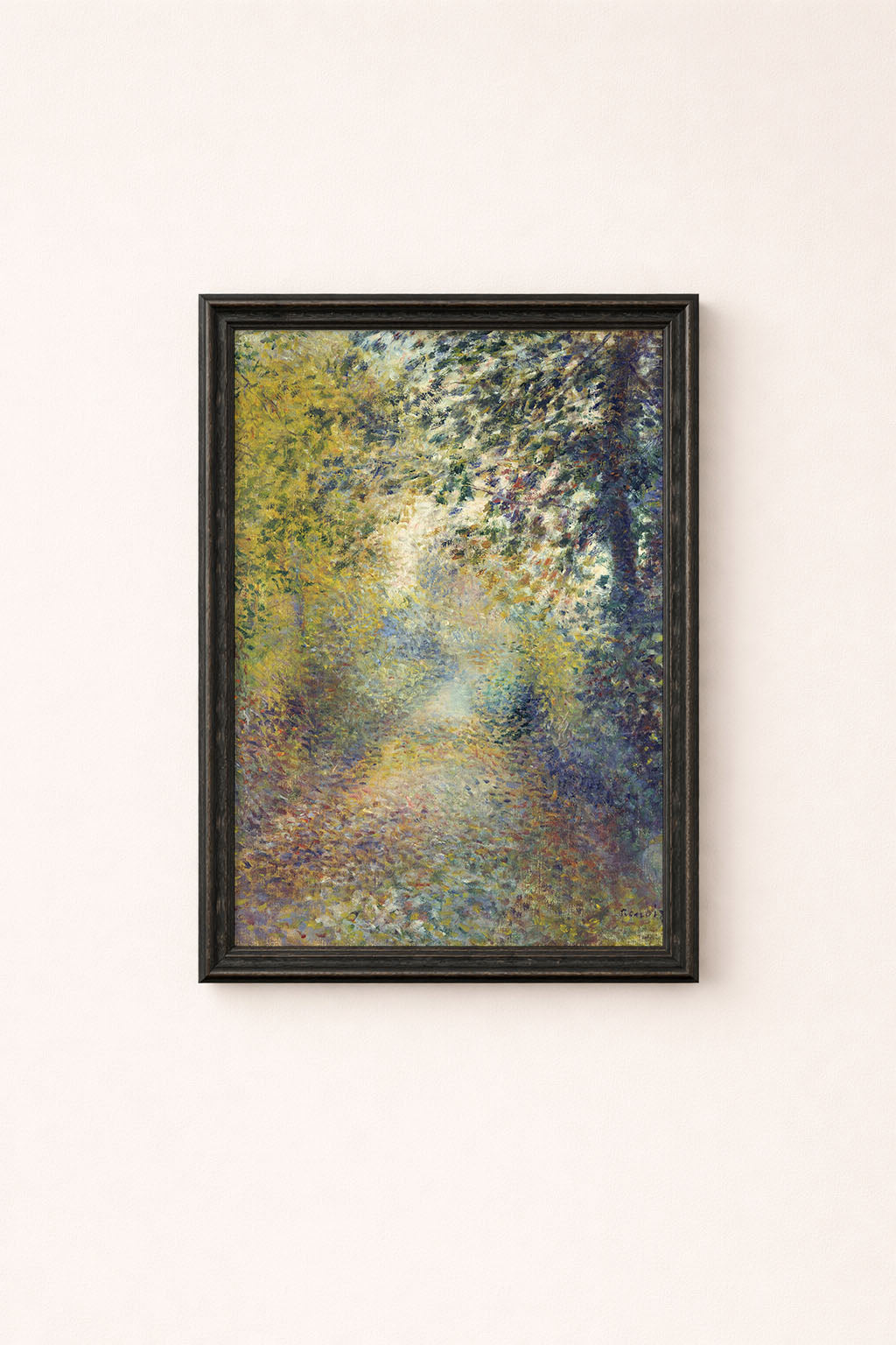 Pierre-Auguste Renoir - In The Woods Poster