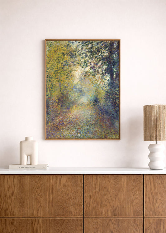 Pierre-Auguste Renoir - In The Woods Poster