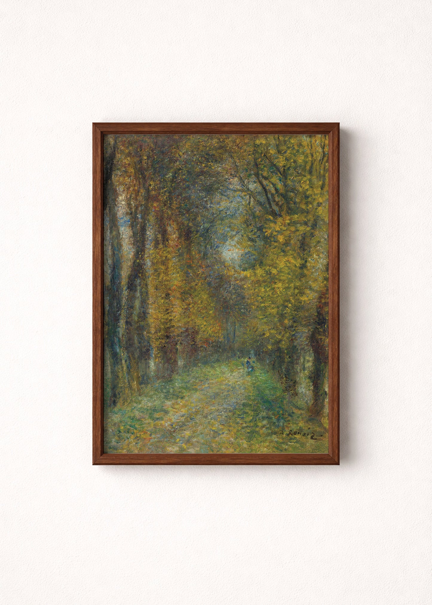 Pierre-Auguste Renoir - L'Allée Couverte Poster