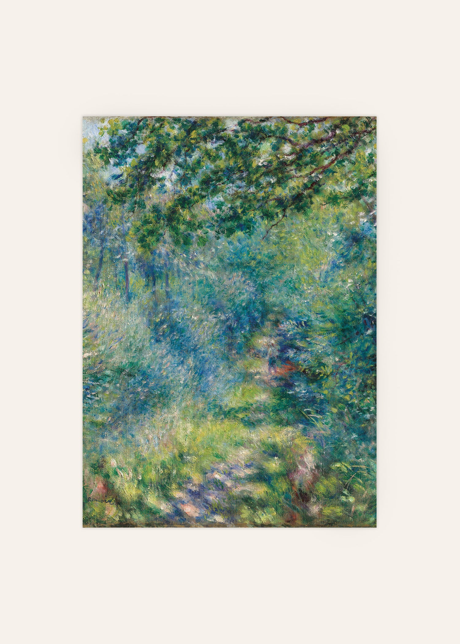 Pierre-Auguste Renoir - Path in the Forrest Image