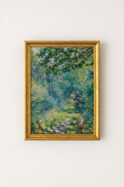 Pierre-Auguste Renoir - Path in the Forrest