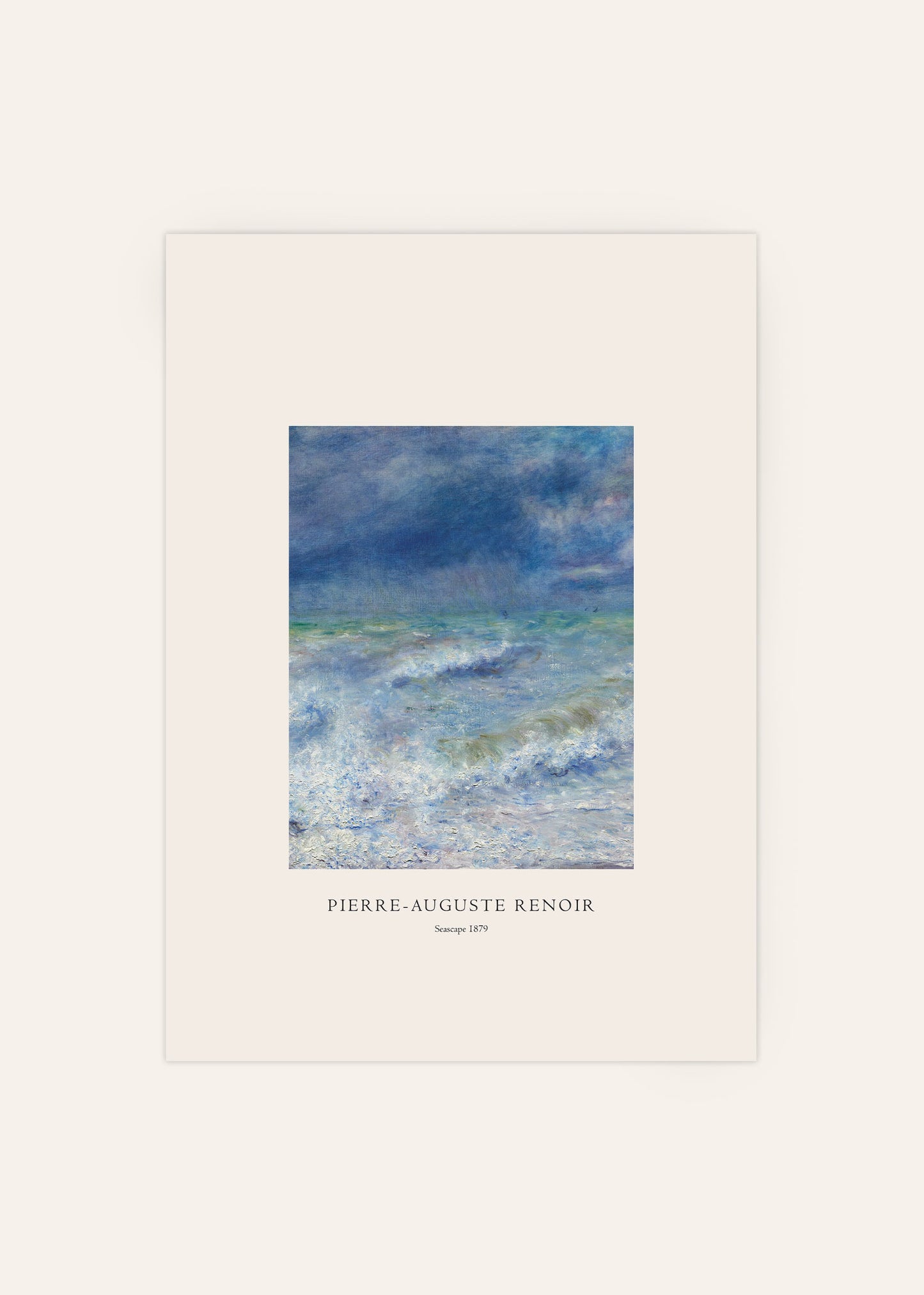 Pierre-Auguste Renoir - Seascape Print