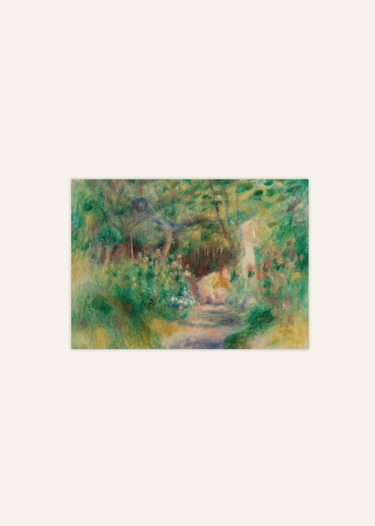 Pierre-Auguste Renoir - Woman Gardening Poster