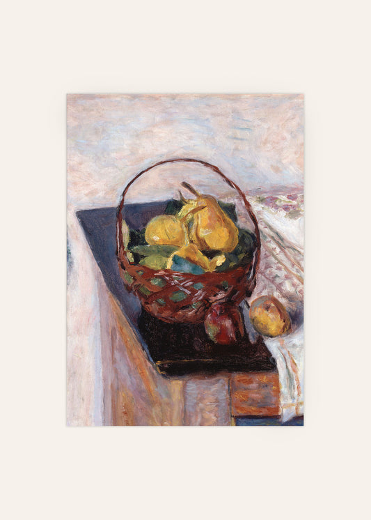 Pierre Bonnard - The Basket of Fruit Poster