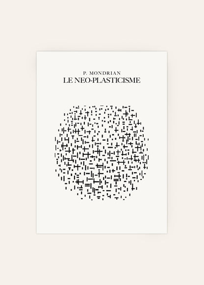 Piet Mondrian Le Neo-Plasticisme Poster