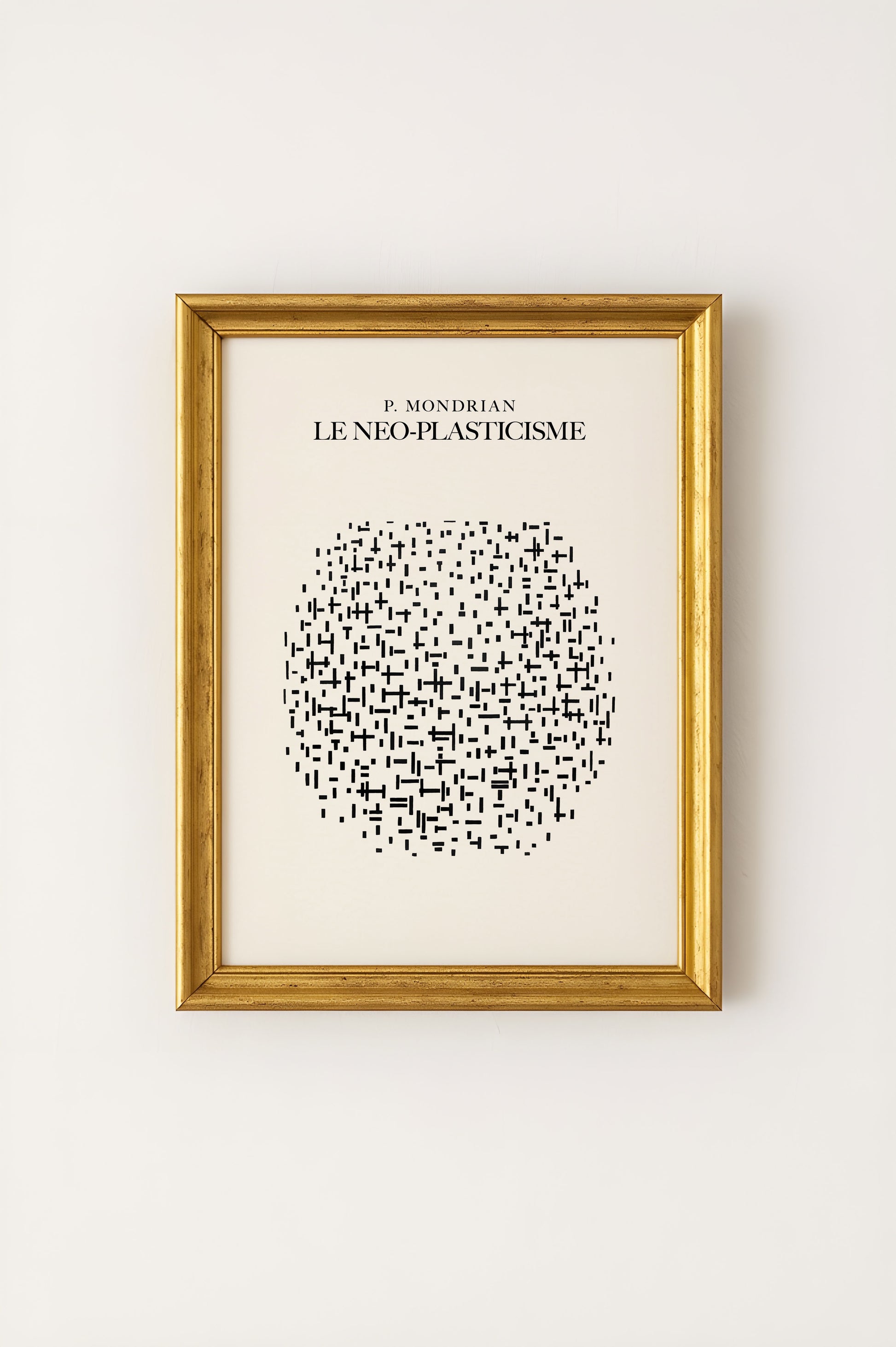 Piet Mondrian Le Neo-Plasticisme Poster