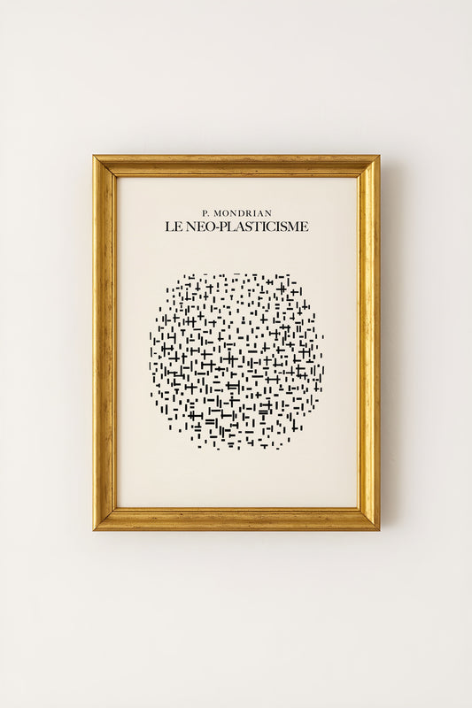 Piet Mondrian Le Neo-Plasticisme Poster