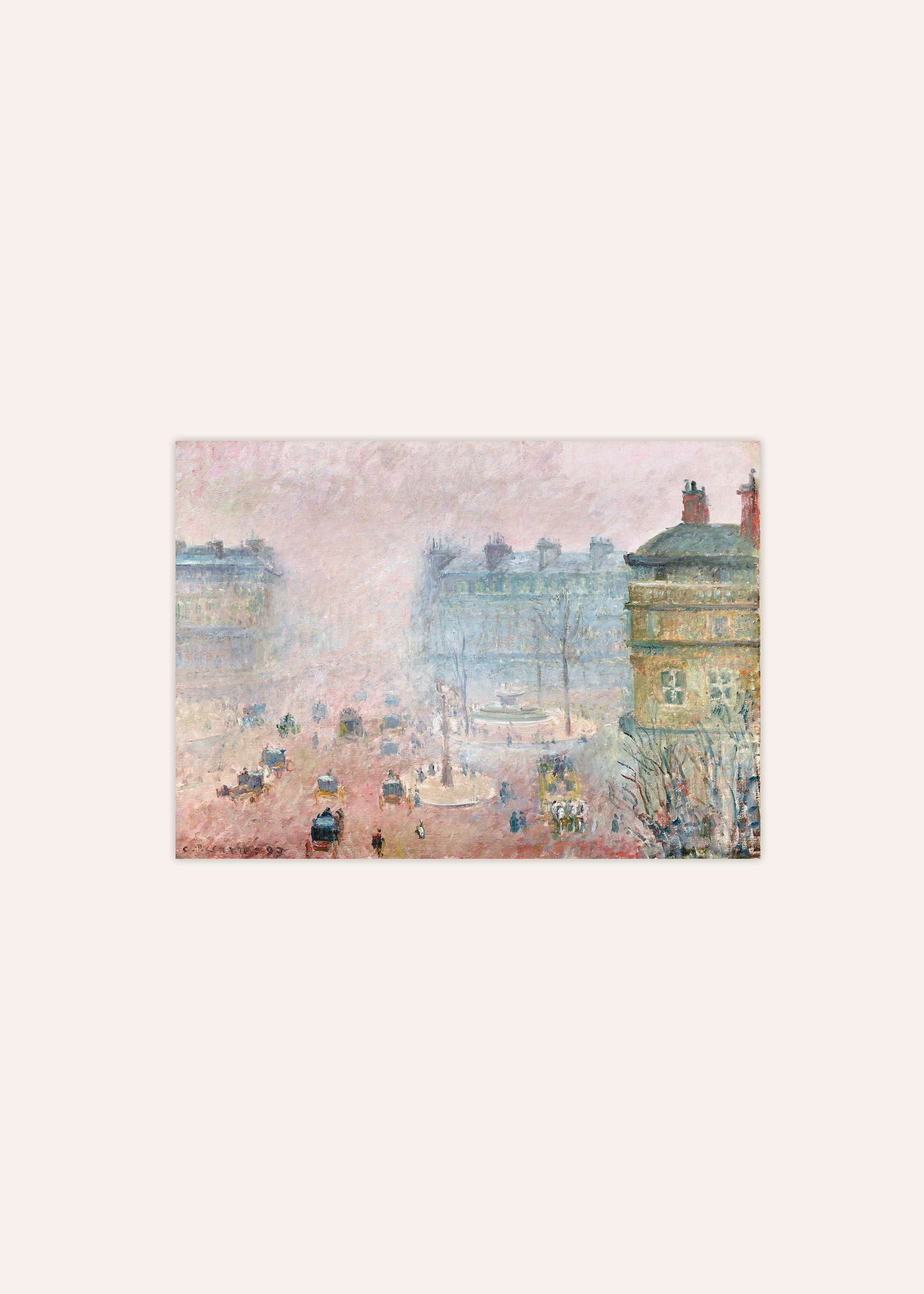 Place du Théâtre Français Poster