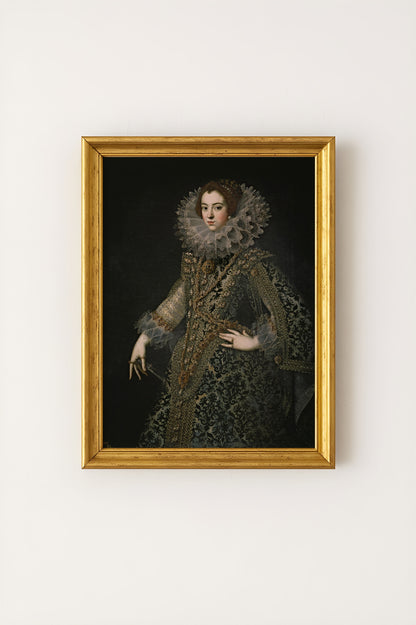 Queen Elizabeth of Bourbon Poster