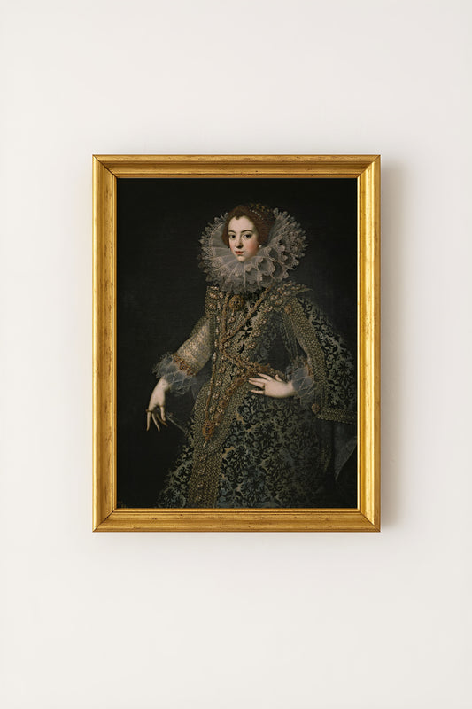 Queen Elizabeth of Bourbon Poster