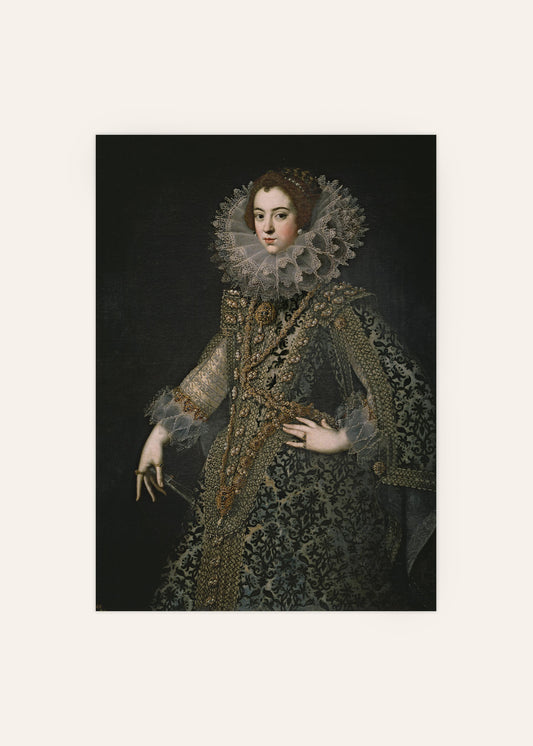 Queen Elizabeth of Bourbon Poster