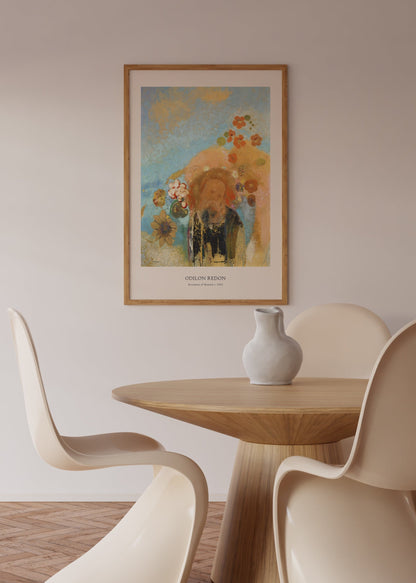 Odilon Redon - Evocation of Roussel Print