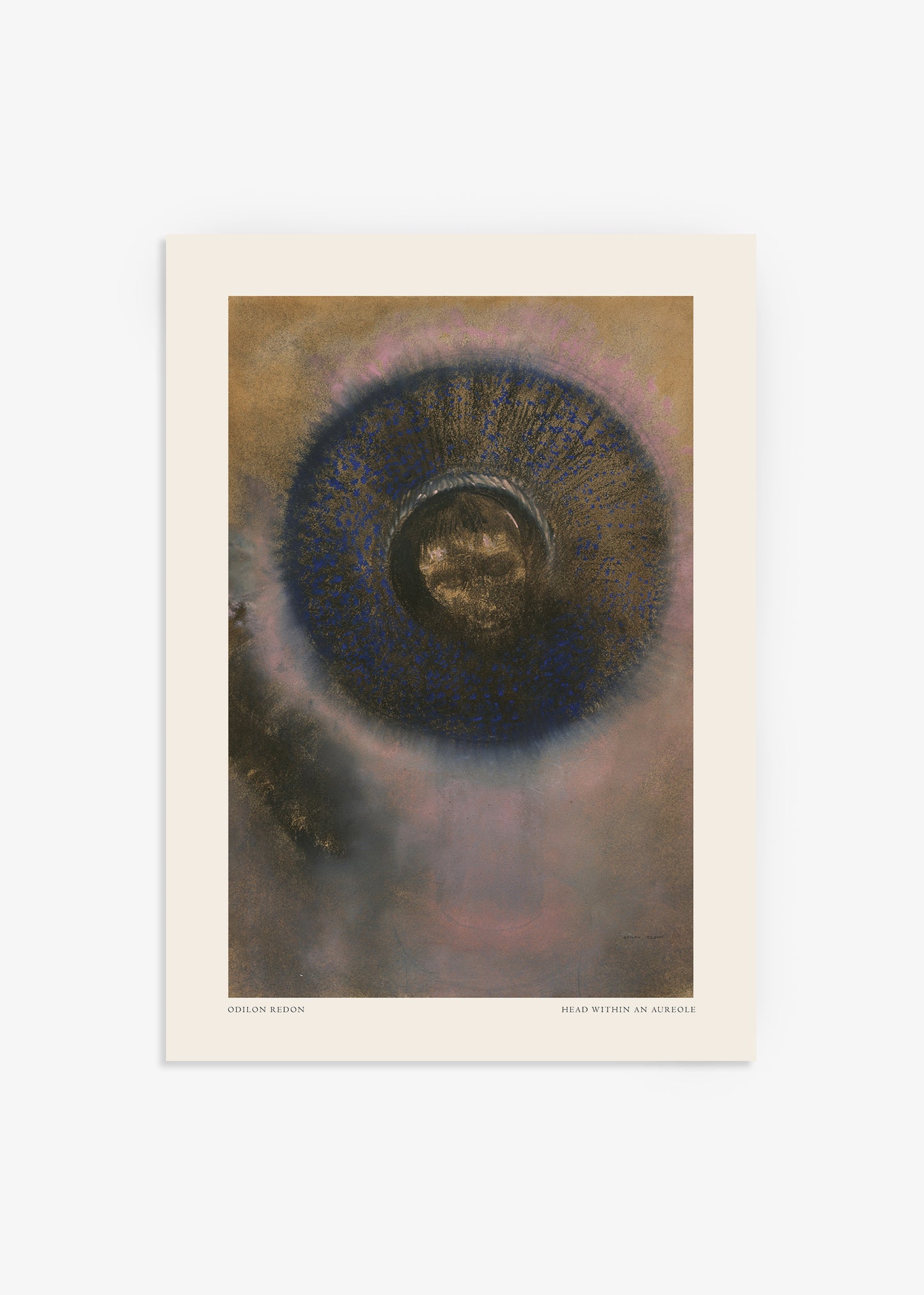 Head within an Aureole Print