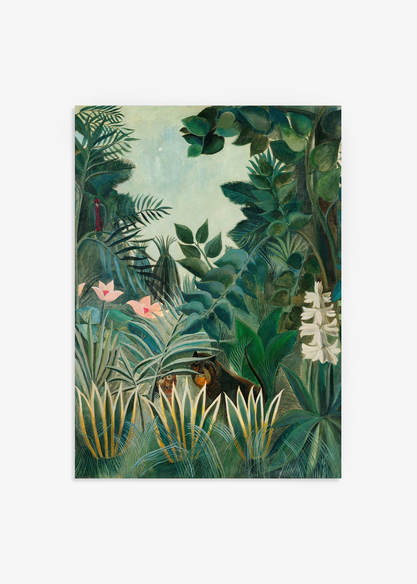 Henri Rousseau The Equatorial Jungle Poster