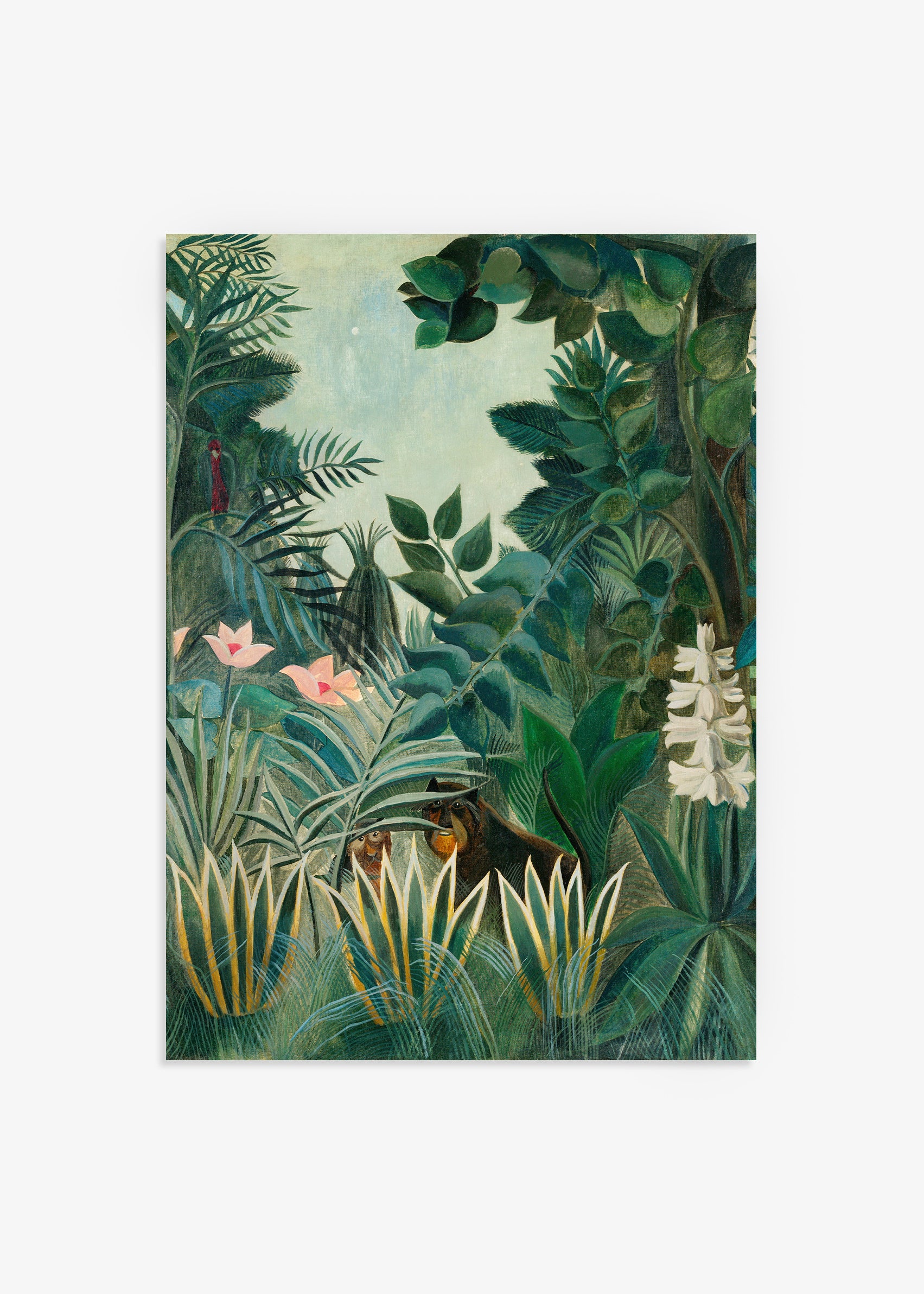 Henri Rousseau The Equatorial Jungle Poster