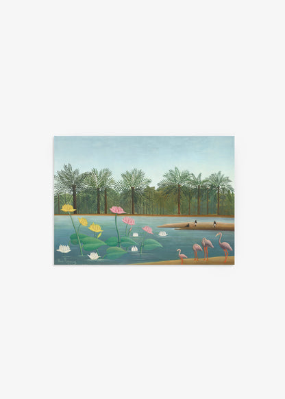 Henri Rousseau - Les Flamants Poster