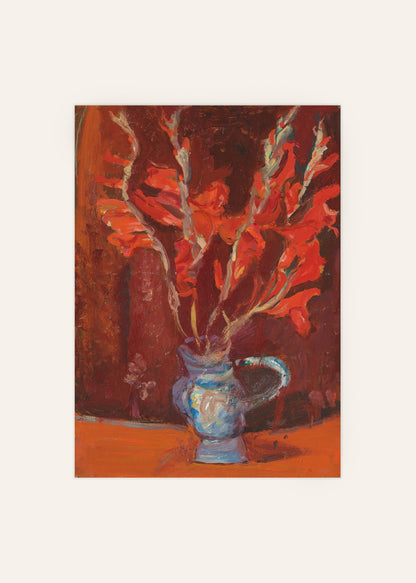 Red Still Life Poster