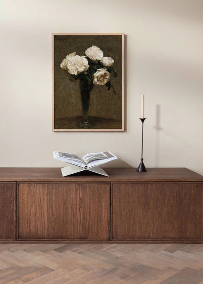 Roses in a Vase Poster