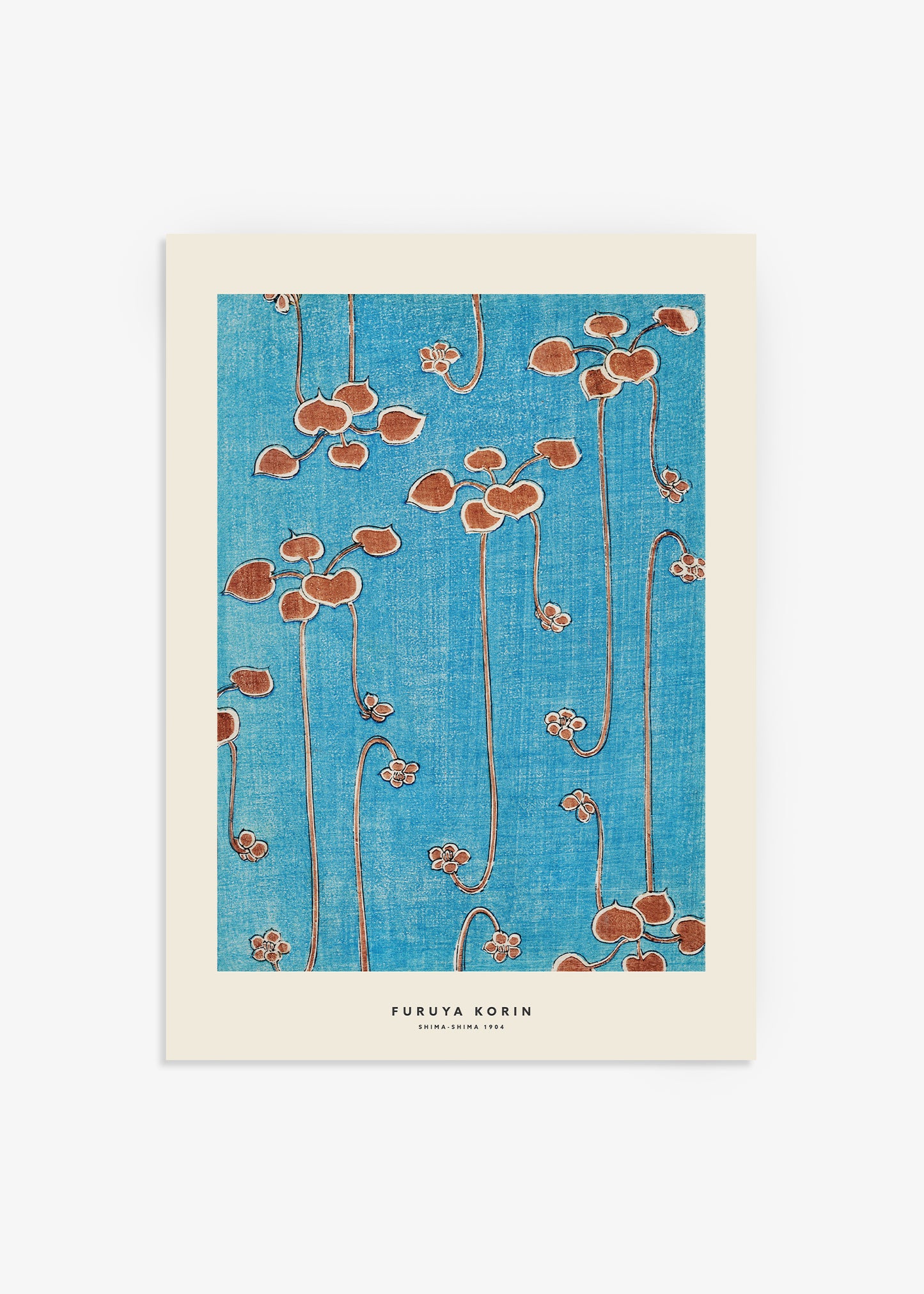 Furuya KorinJapandi Art Red Vines Print