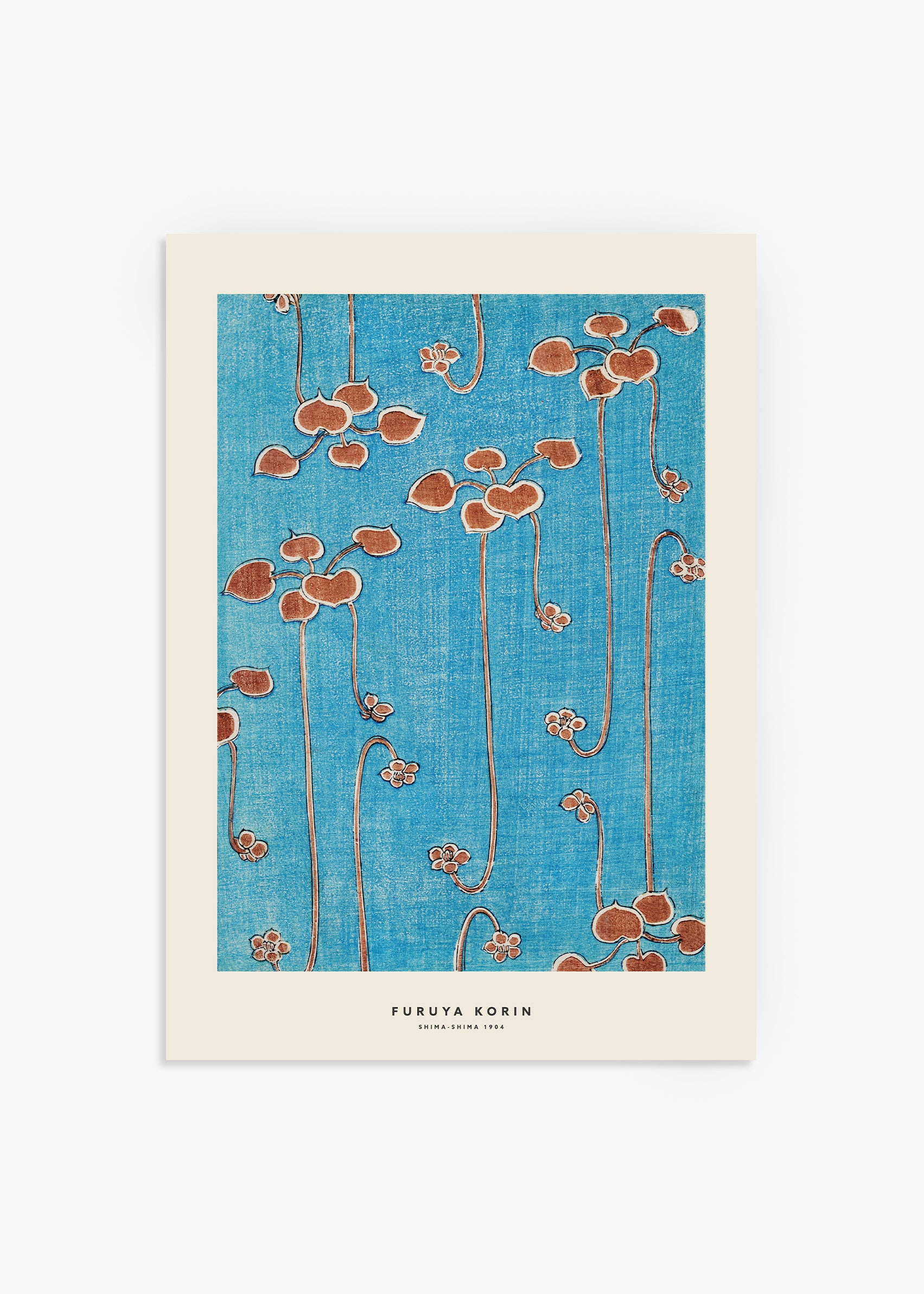 Furuya KorinJapandi Art Red Vines Print
