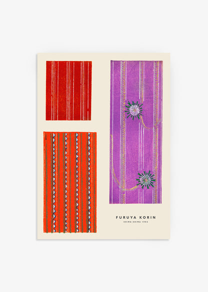 Furuya Korin - Japandi Woodblock No.2 Poster