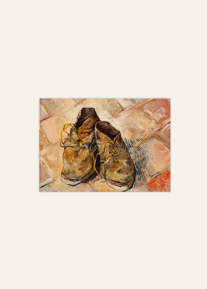 Shoes by Vincent Van Gogh Poster