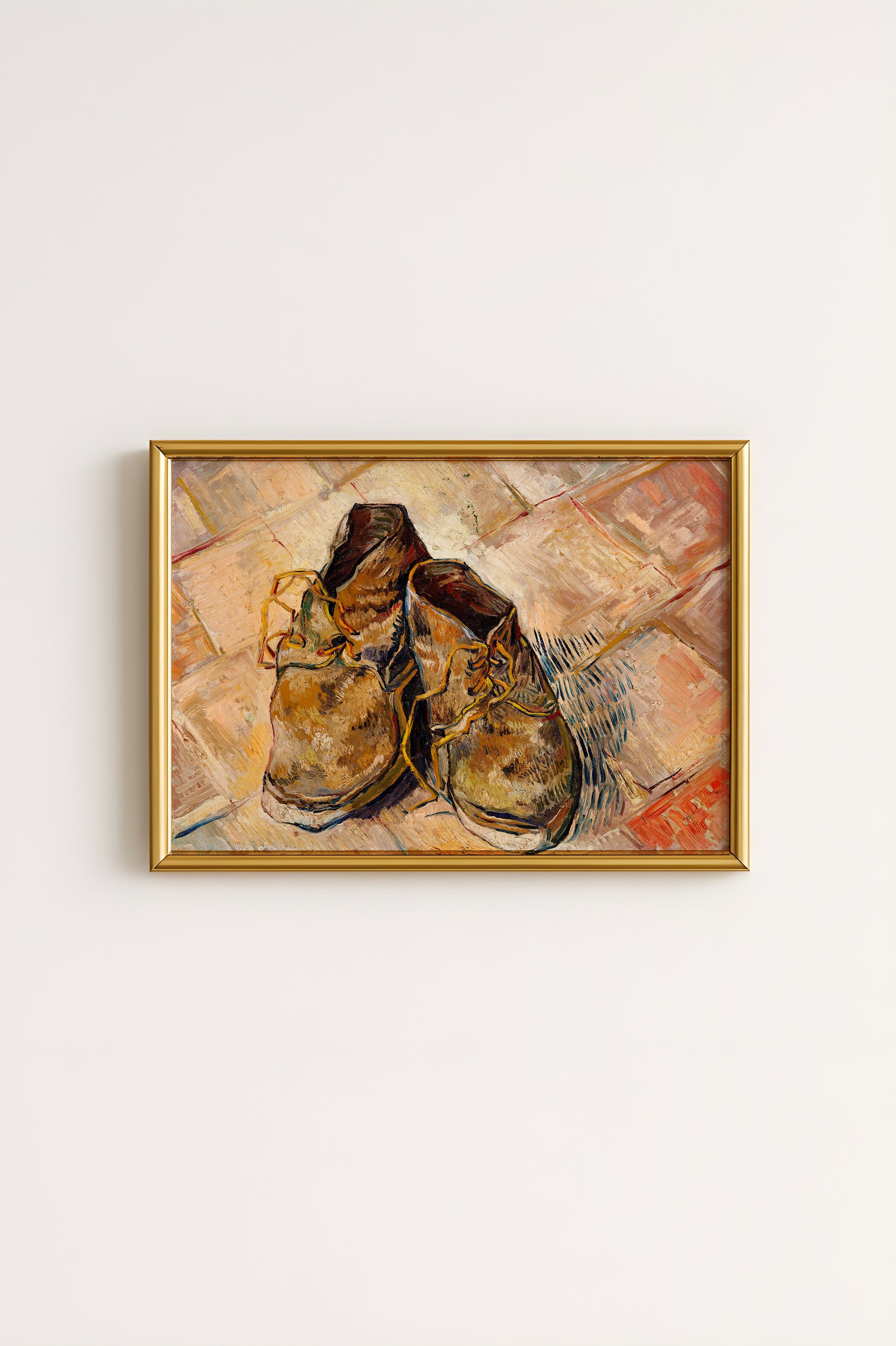 Shoes by Vincent Van Gogh Poster