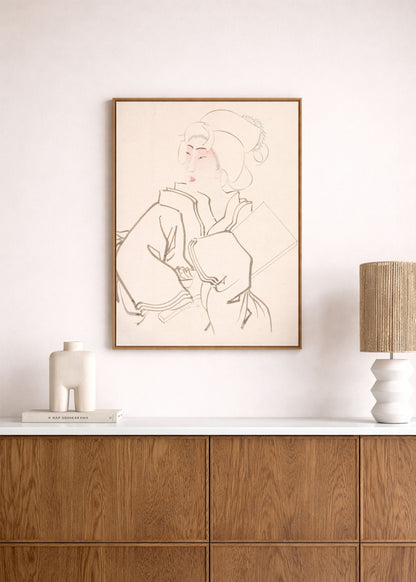 Sketch of a Woman Poster