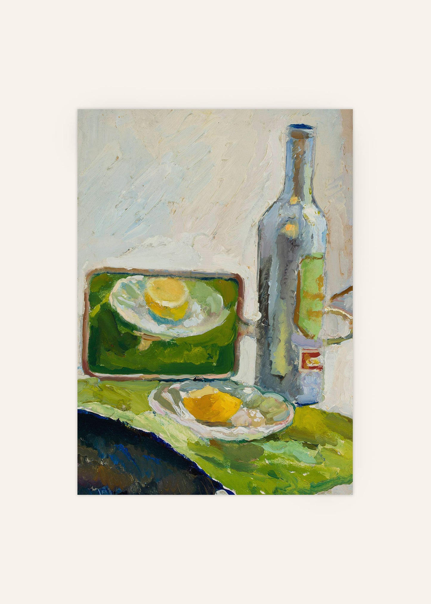 Still Life With a Bottle Poster