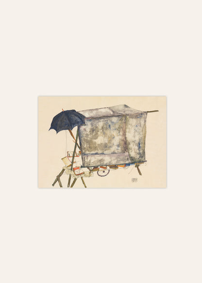 Street Cart Poster