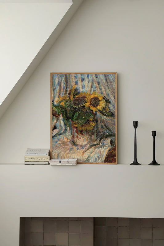 Sunflower Still Life Poster