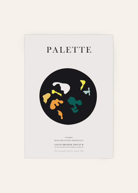 The Artist Palette Poster