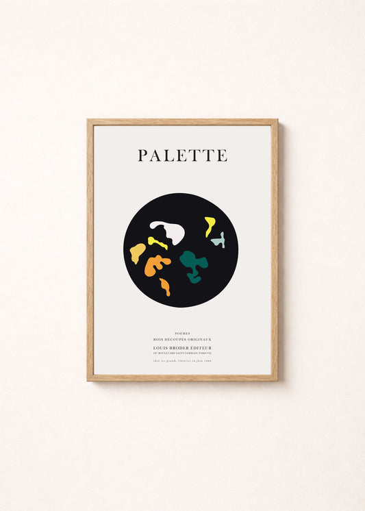 The Artist Palette Poster
