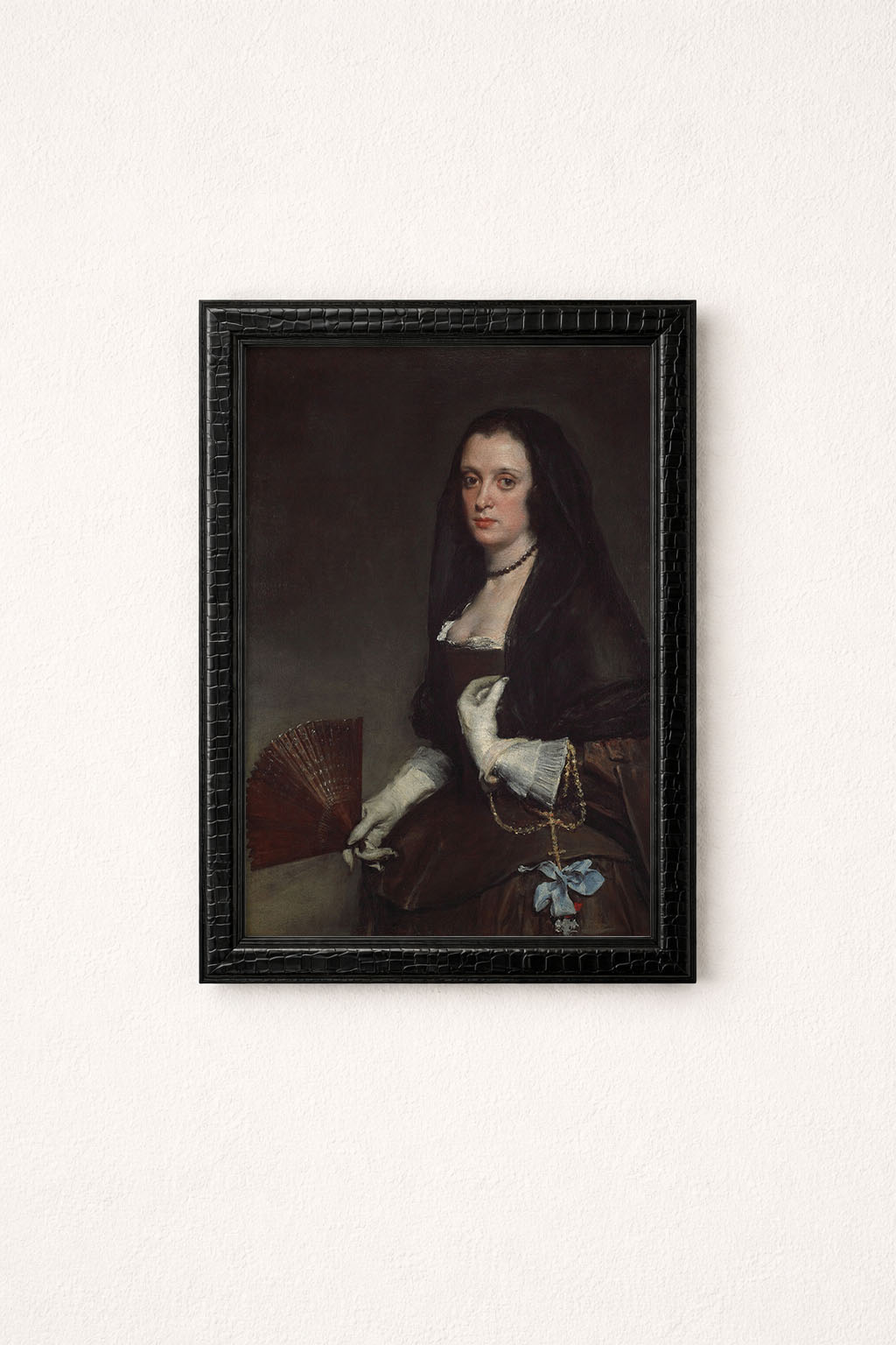 The Lady with a Fan Poster