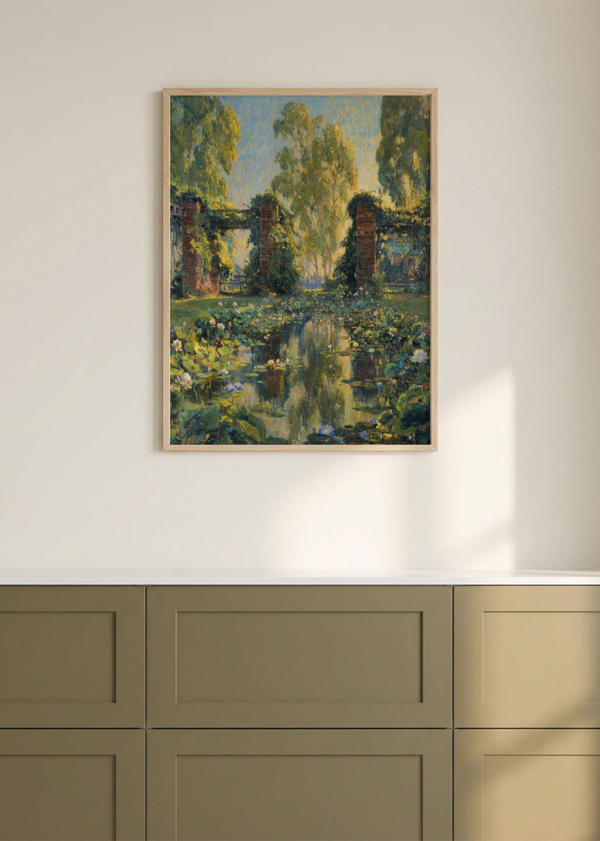 The Lotus Pool Poster