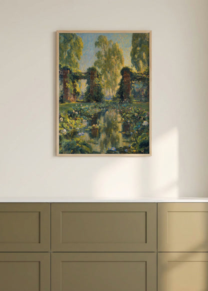 The Lotus Pool Poster