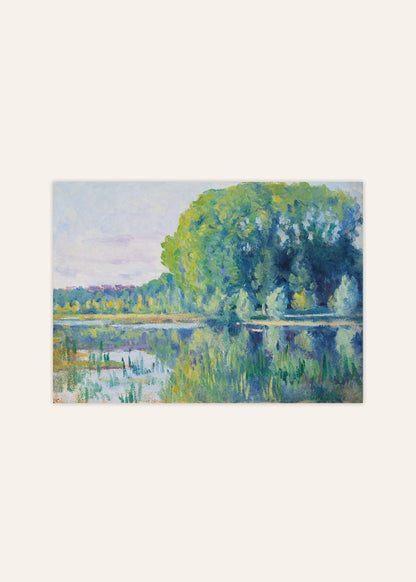 The Pond at Moulineux Poster