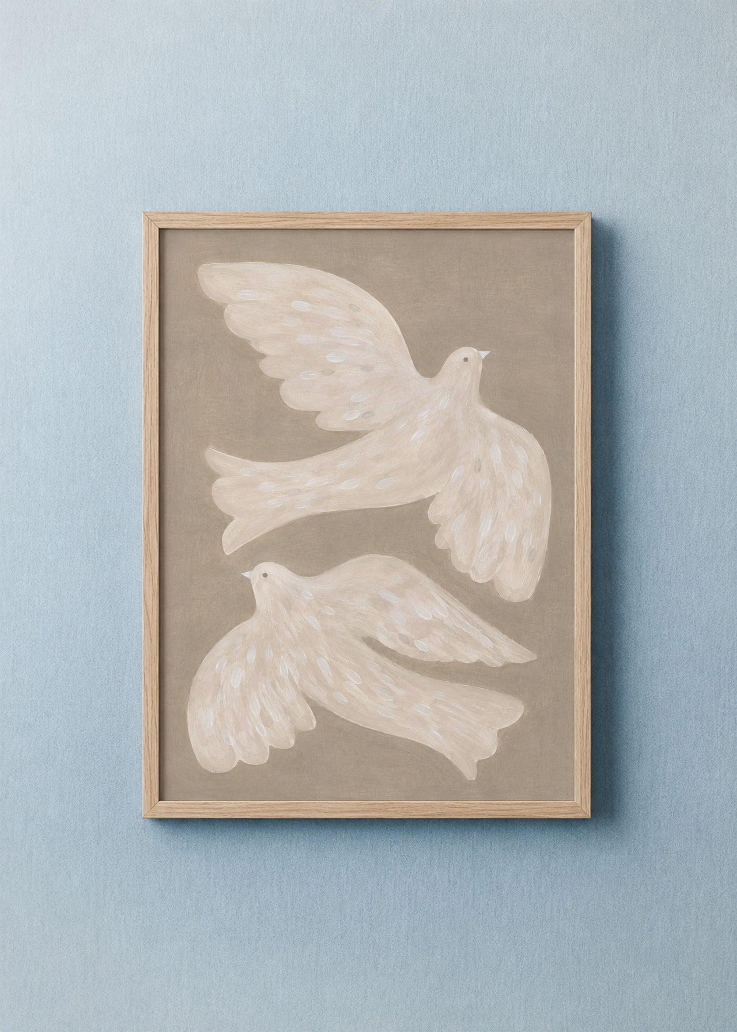 Two Dove Poster